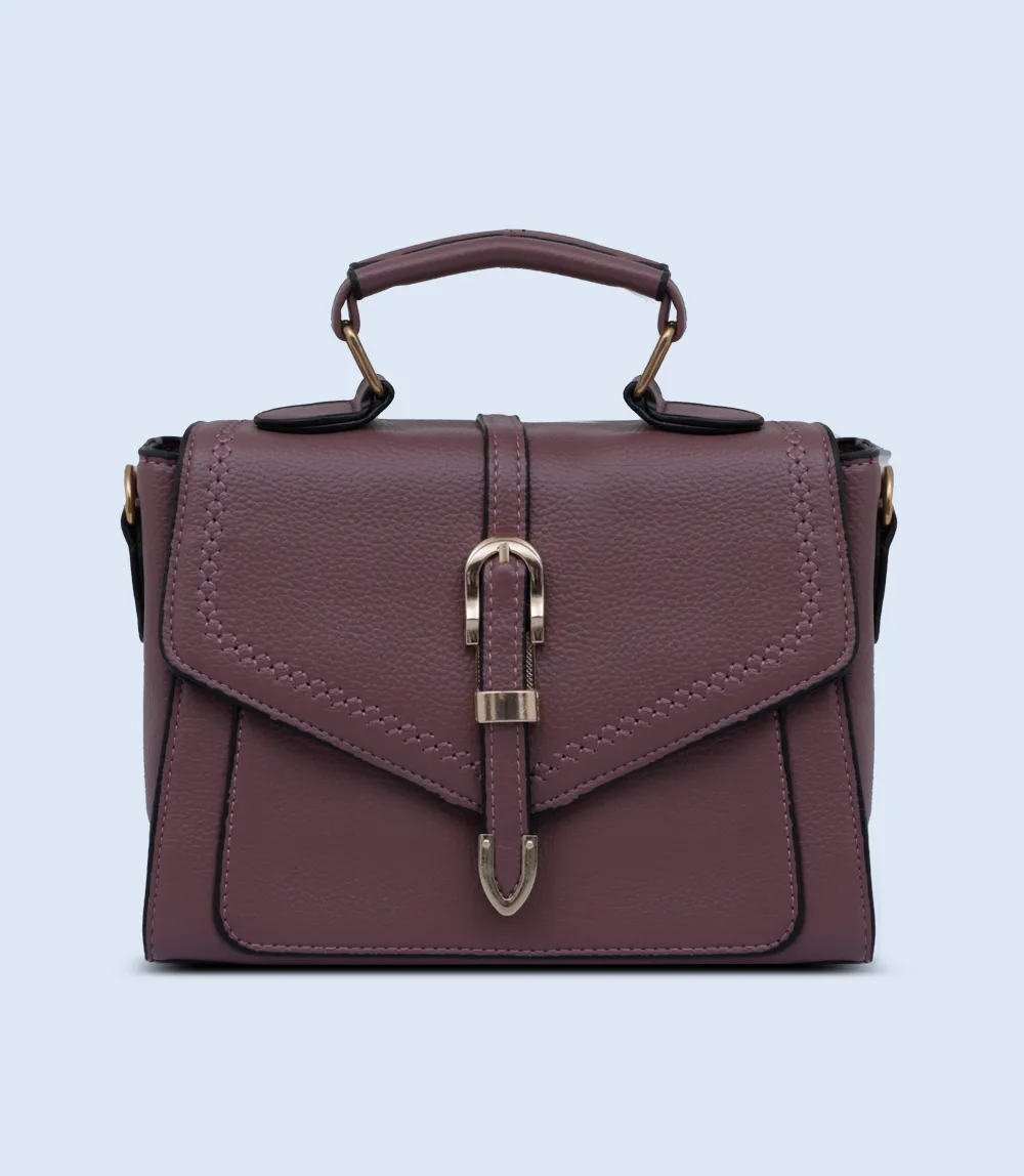 WB2760-PURPLE-Women Boxy Bag