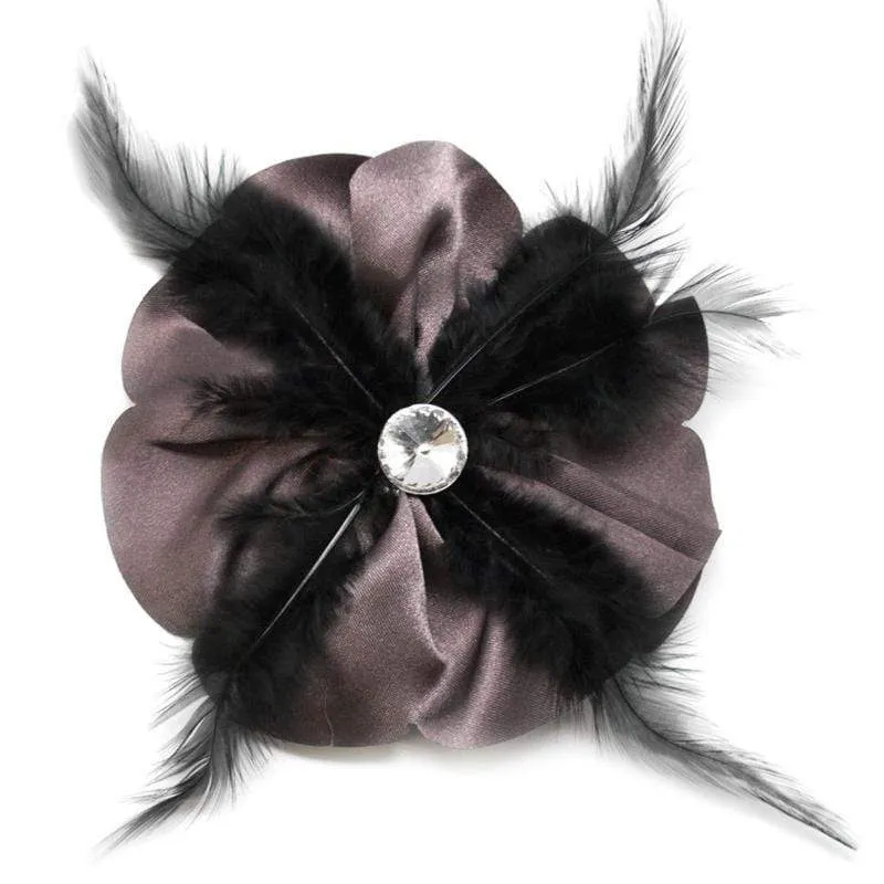 Welcome to the Masquerade Purple/Gray Hair Clip