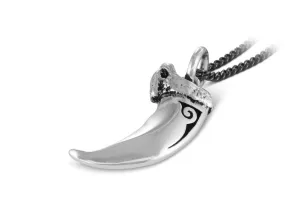 Wolf Claw Necklace - Silver